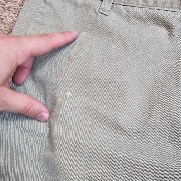 Volcom Chino Shorts Mens 34 Act 36 Tan Stretch Modern Fit Casual Skater Outdoors - Picture 7 of 11